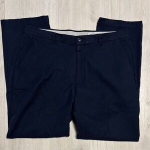🔥BUNDLESALE Mens 36/30 Greg Norman Collection Performance Navy Chinos Golf Pants